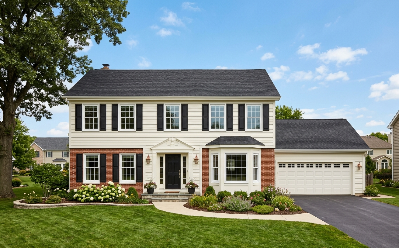 After: New ProVia triple pane windows installed